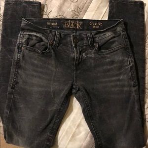 Buckle Black Skinny Jeans